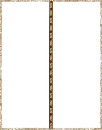 Borte Raute 10 altgold bordeaux 420110